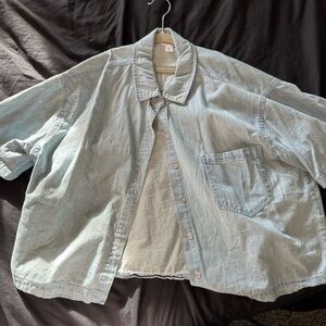 Light Blue Denim Shirt